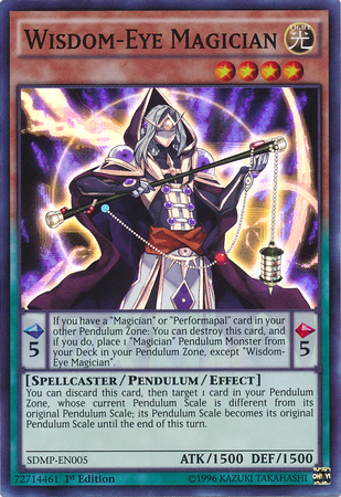 Wisdom-Eye Magician [SDMP-EN005] Super Rare | The CG Realm