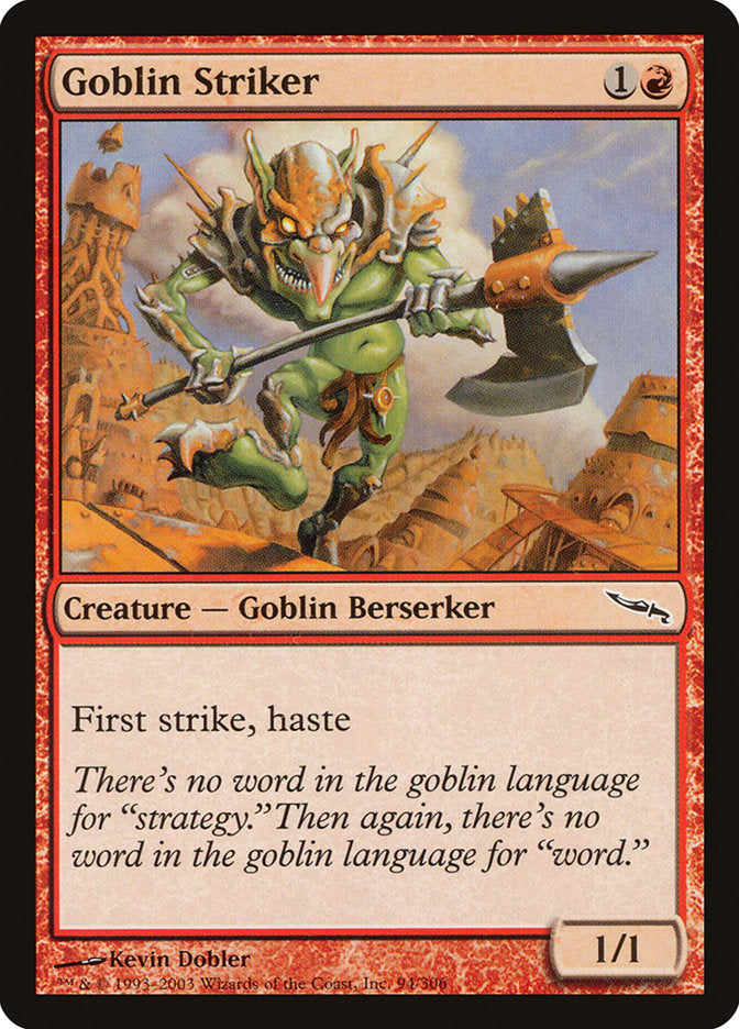 Goblin Striker [Mirrodin] | The CG Realm