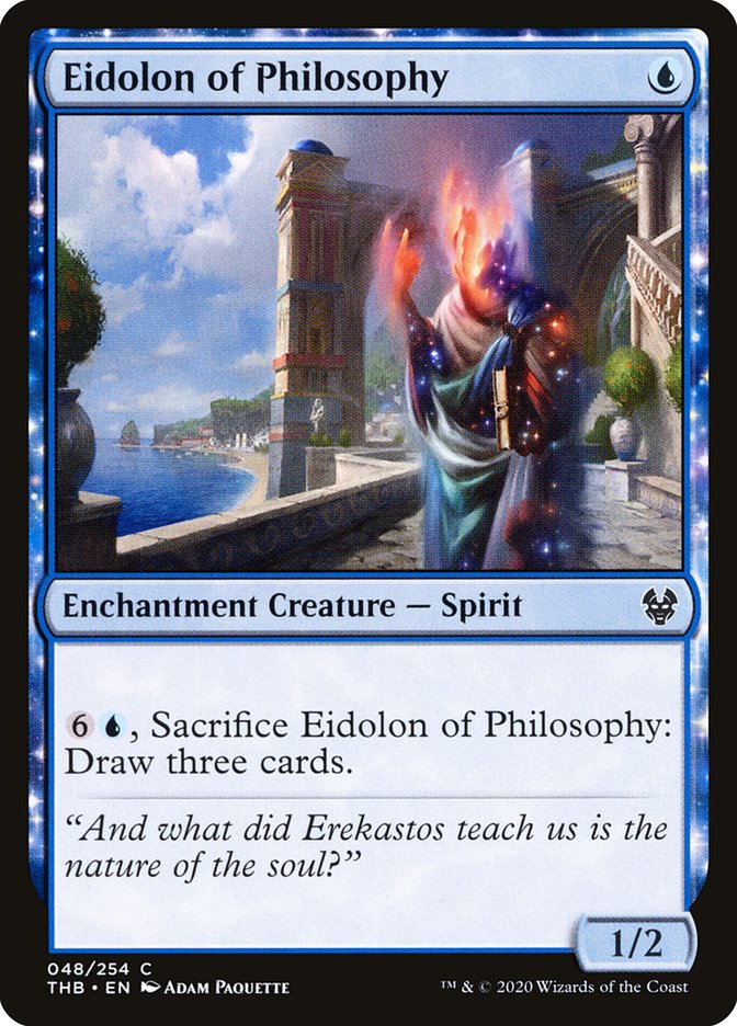 Eidolon of Philosophy [Theros Beyond Death] | The CG Realm