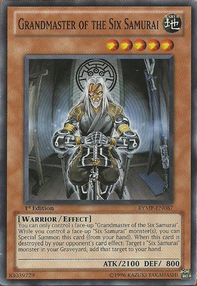 Grandmaster of the Six Samurai [RYMP-EN087] Common | The CG Realm