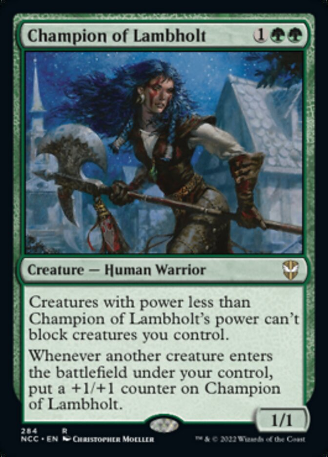 Champion of Lambholt [Streets of New Capenna Commander] | The CG Realm