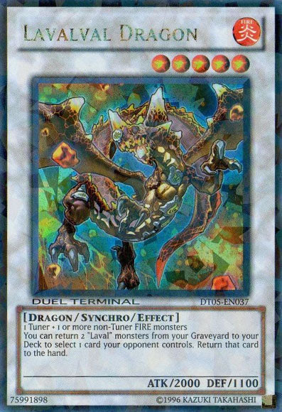 Lavalval Dragon [DT05-EN037] Ultra Rare | The CG Realm