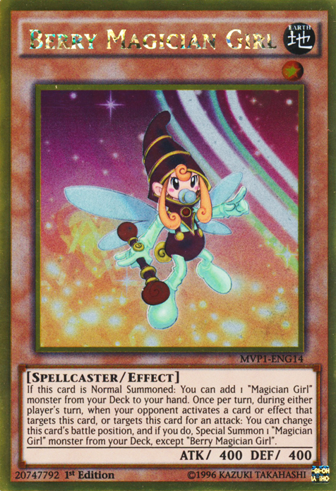 Berry Magician Girl [MVP1-ENG14] Gold Rare | The CG Realm