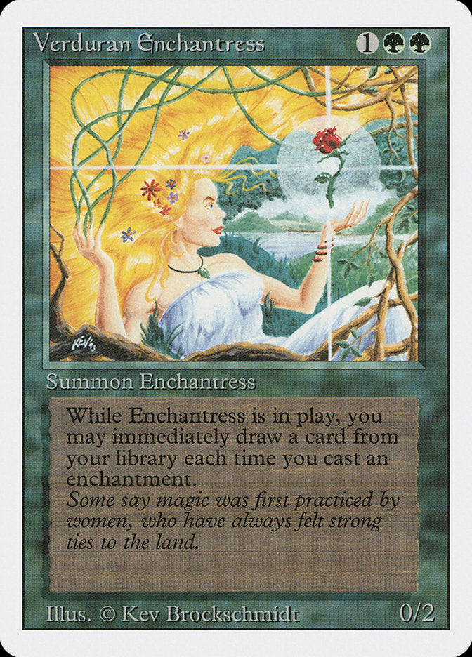 Verduran Enchantress [Revised Edition] | The CG Realm