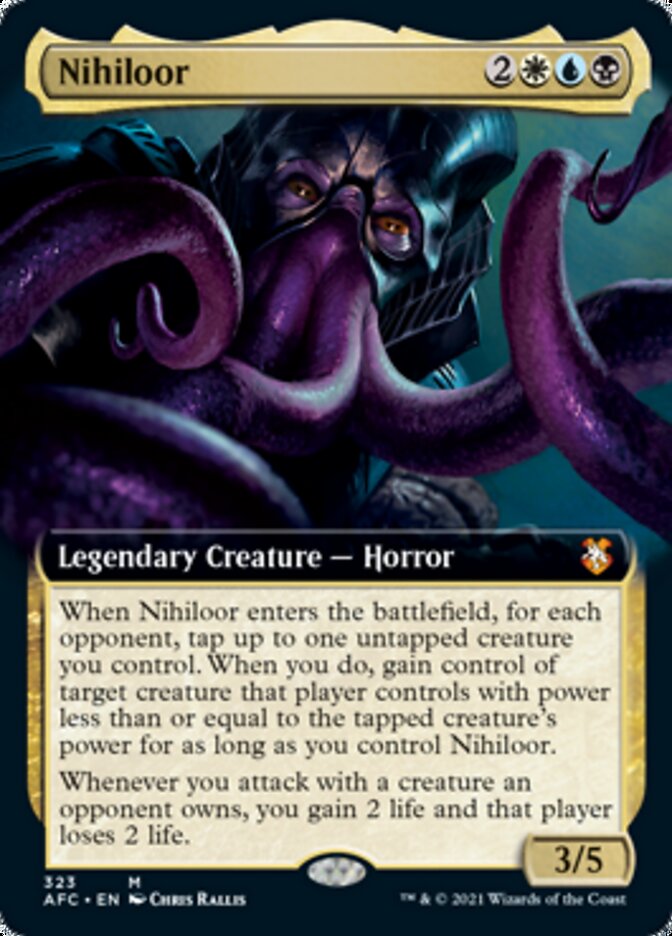 Nihiloor (Extended Art) [Dungeons & Dragons: Adventures in the Forgotten Realms Commander] | The CG Realm