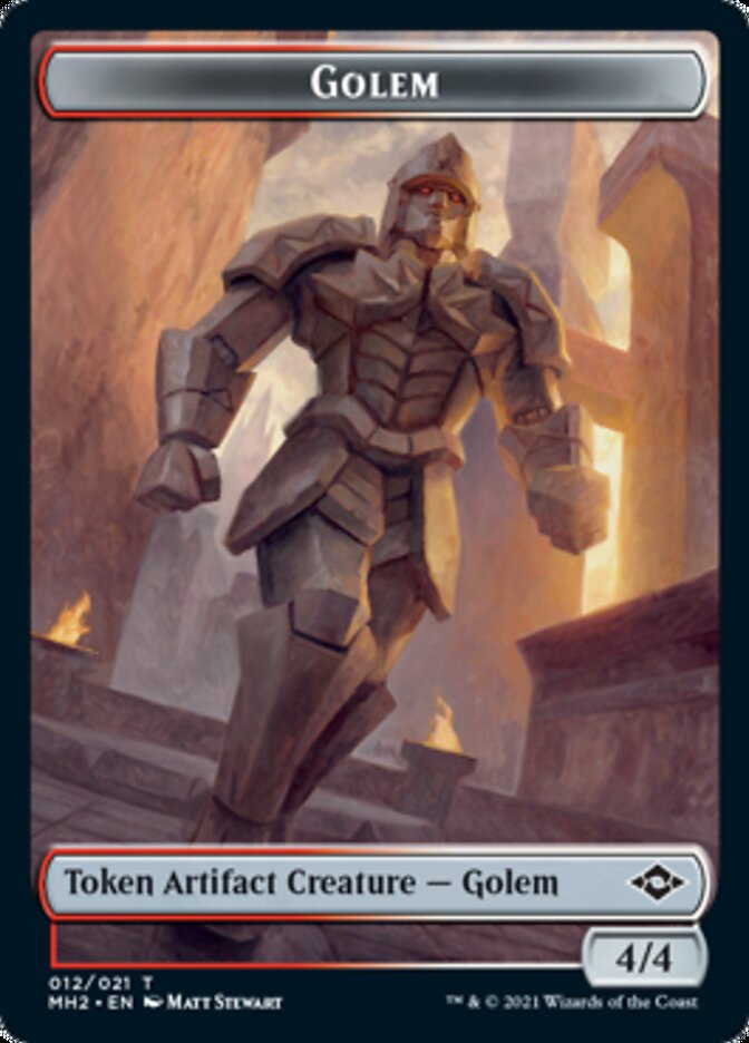 Food (18) // Golem Double-Sided Token [Modern Horizons 2 Tokens] | The CG Realm