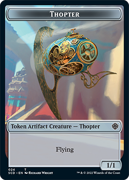 Elephant // Thopter Double-Sided Token [Starter Commander Decks] | The CG Realm