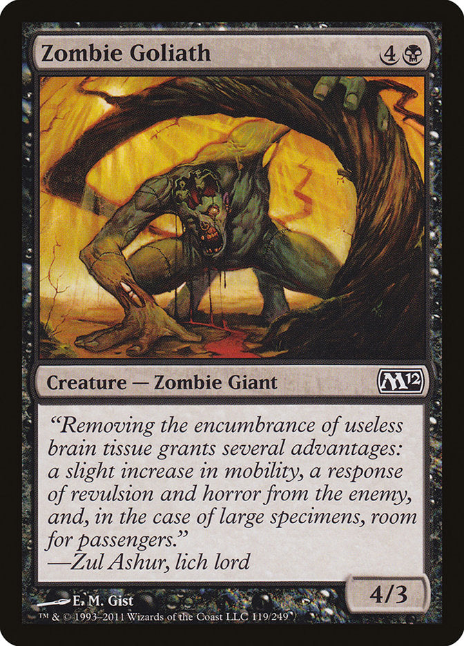 Zombie Goliath [Magic 2012] | The CG Realm