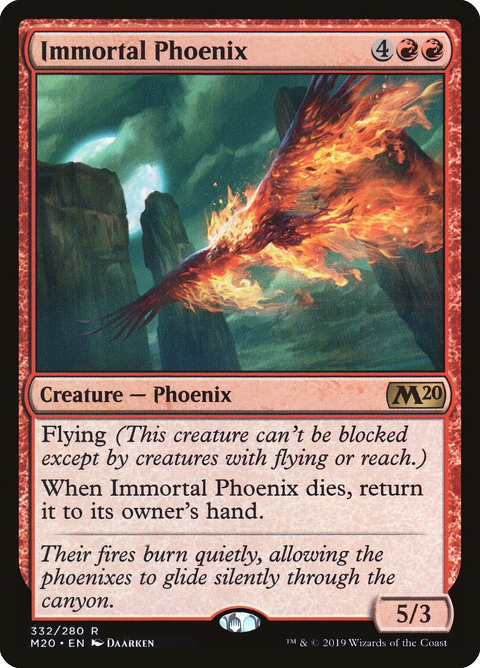 Immortal Phoenix [Core Set 2020] | The CG Realm