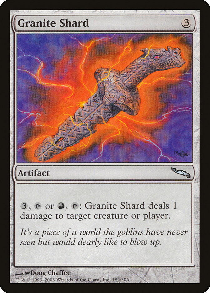 Granite Shard [Mirrodin] | The CG Realm