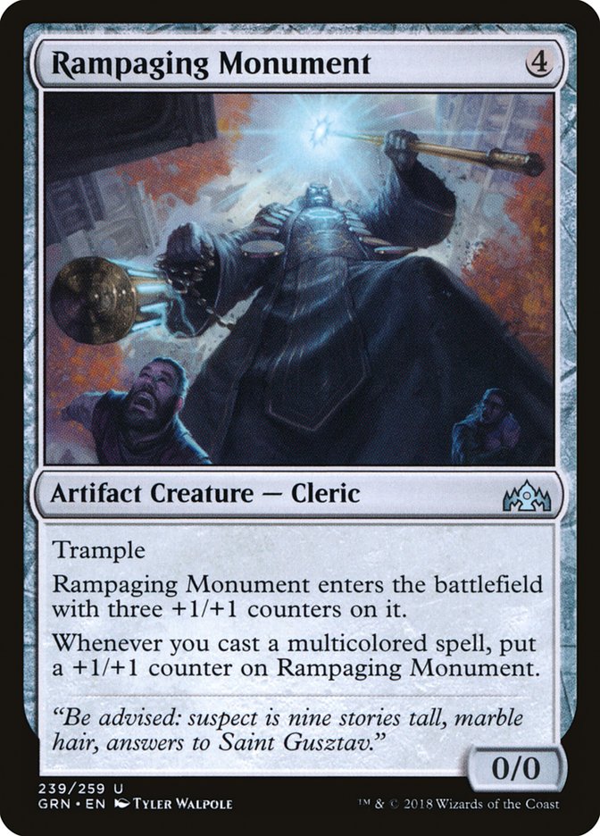 Rampaging Monument [Guilds of Ravnica] | The CG Realm