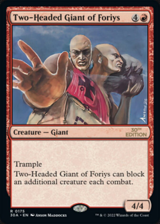Two-Headed Giant of Foriys (30A-175) - 30th Anniversary Edition
