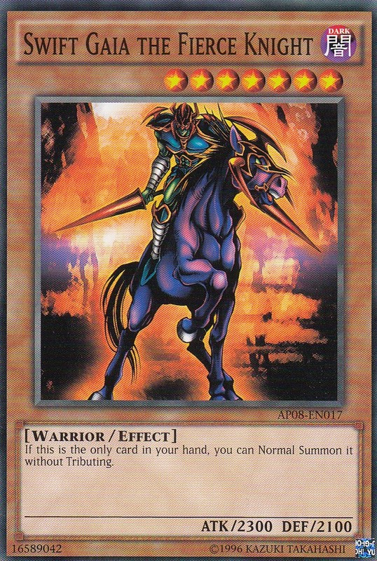 Swift Gaia the Fierce Knight [AP08-EN017] Common | The CG Realm