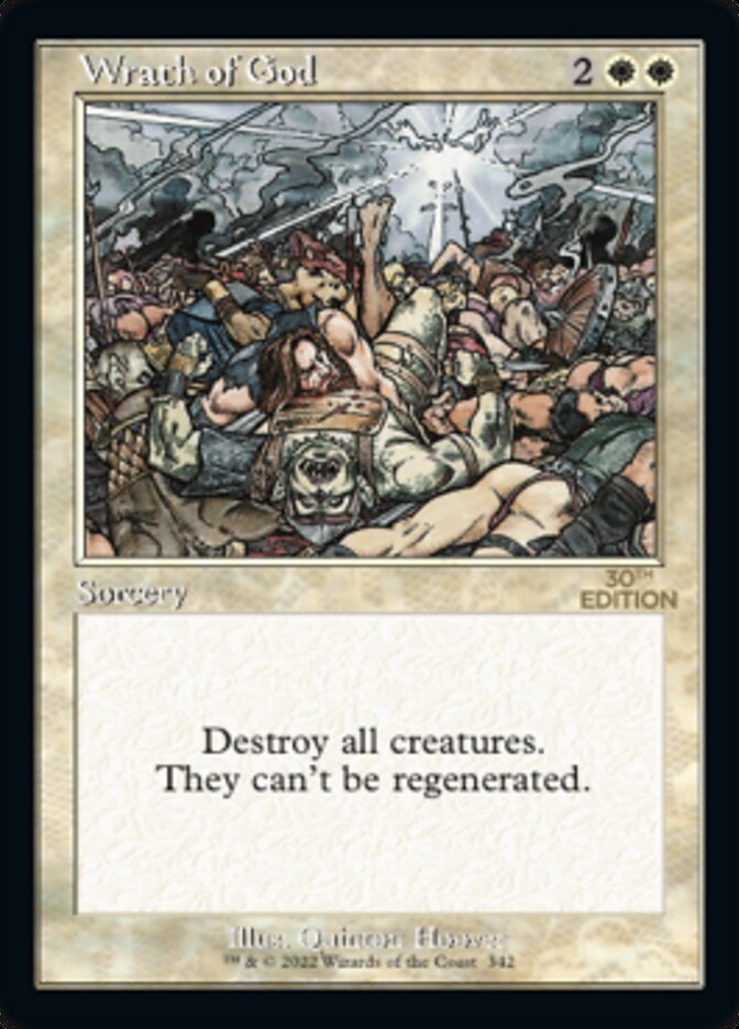 Wrath of God (Retro Frame) (30A-342) - 30th Anniversary Edition