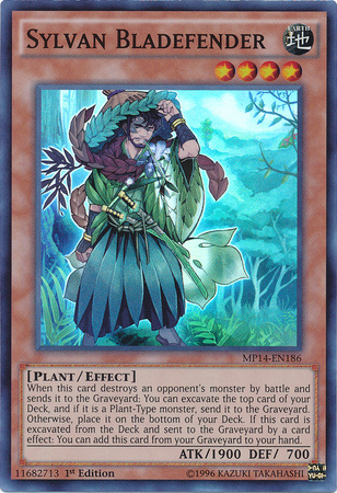 Sylvan Bladefender [MP14-EN186] Super Rare | The CG Realm