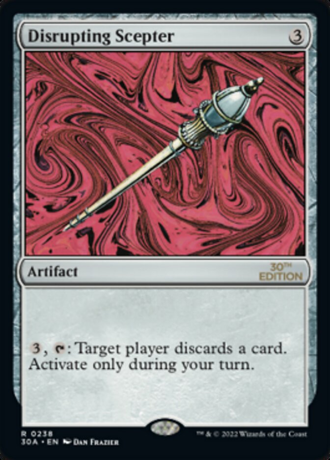 Disrupting Scepter [30th Anniversary Edition] | The CG Realm