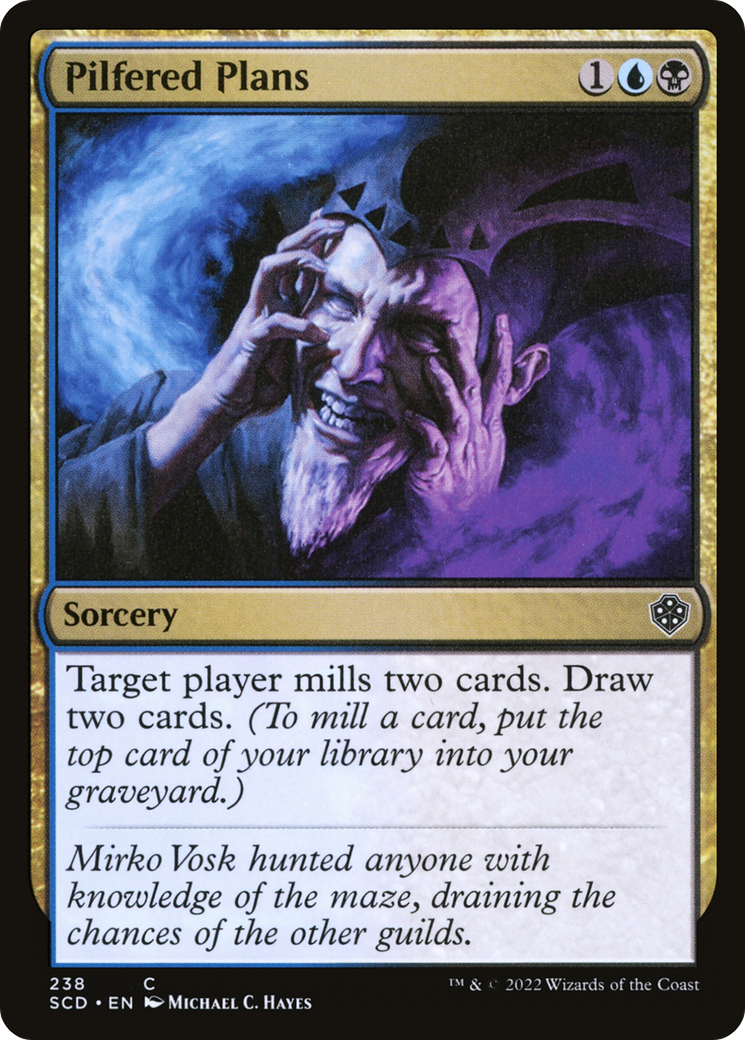 Pilfered Plans [Starter Commander Decks] | The CG Realm
