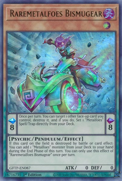 Raremetalfoes Bismugear [GFTP-EN087] Ultra Rare | The CG Realm