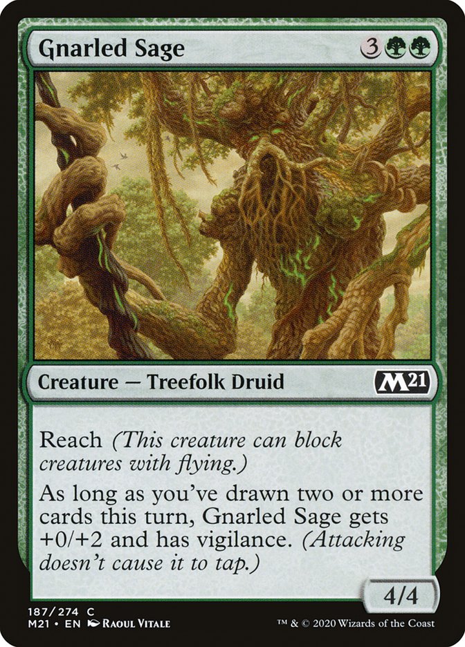 Gnarled Sage [Core Set 2021] | The CG Realm