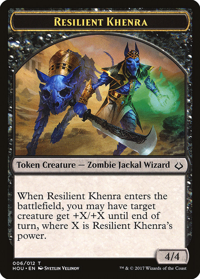 Resilient Khenra Token [Hour of Devastation Tokens] | The CG Realm