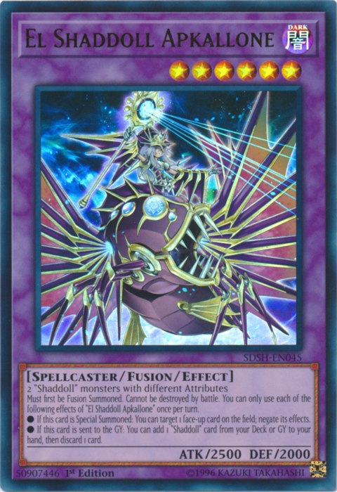 El Shaddoll Apkallone [SDSH-EN045] Ultra Rare | The CG Realm