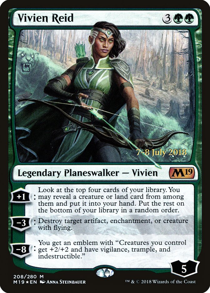 Vivien Reid [Core Set 2019 Prerelease Promos] | The CG Realm