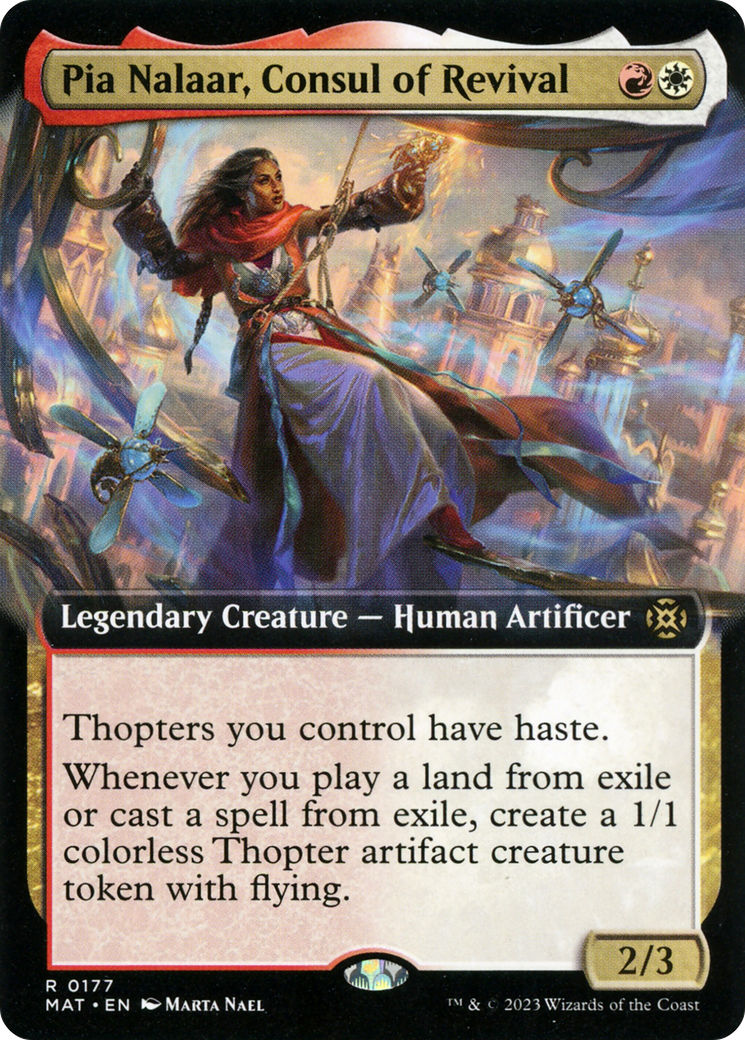 Pia Nalaar, Consul of Revival (Extended Art) [March of the Machine: The Aftermath] | The CG Realm