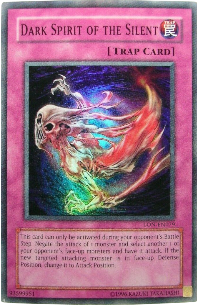 Dark Spirit of the Silent [LON-EN079] Super Rare | The CG Realm