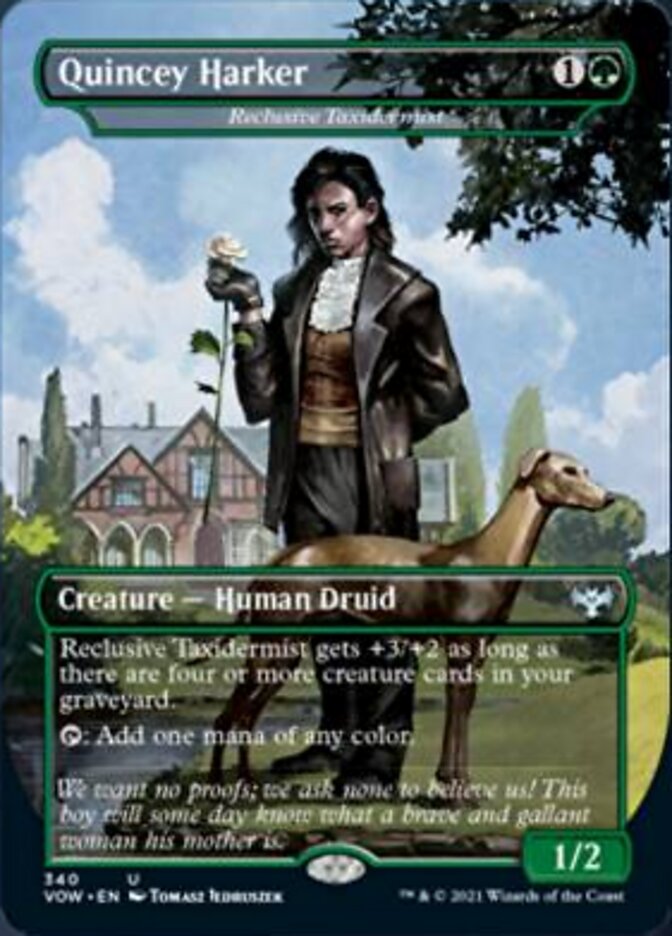 Reclusive Taxidermist - Quincey Harker [Innistrad: Crimson Vow] | The CG Realm
