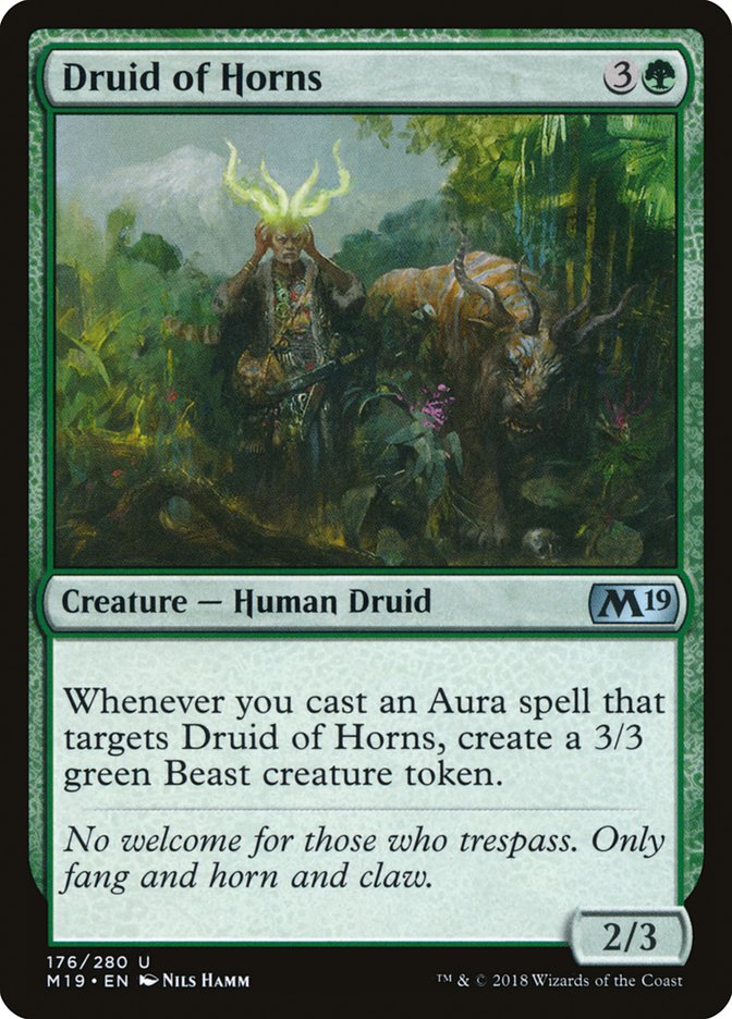 Druid of Horns [Core Set 2019] | The CG Realm