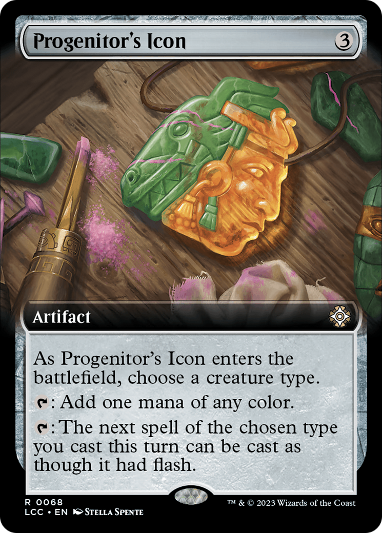 Progenitor's Icon (Extended Art) [The Lost Caverns of Ixalan Commander] | The CG Realm