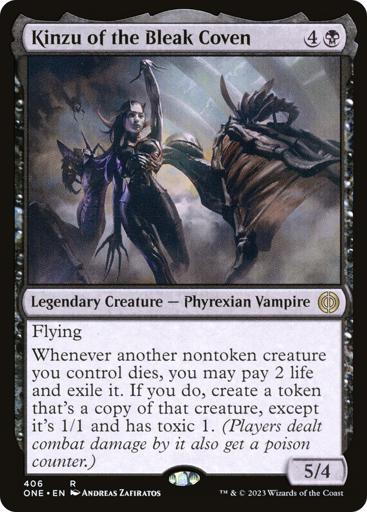 Kinzu of the Bleak Coven [Phyrexia: All Will Be One] | The CG Realm