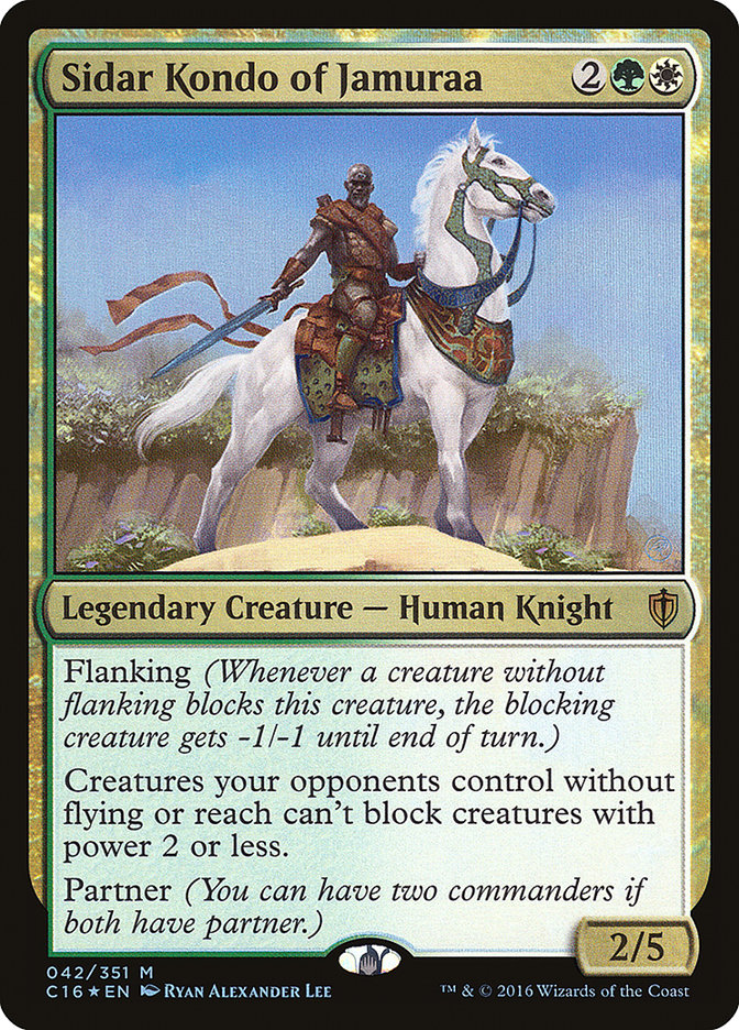 Sidar Kondo of Jamuraa [Commander 2016] | The CG Realm