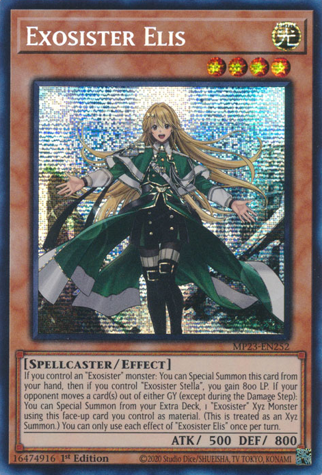 Exosister Elis [MP23-EN252] Prismatic Secret Rare | The CG Realm
