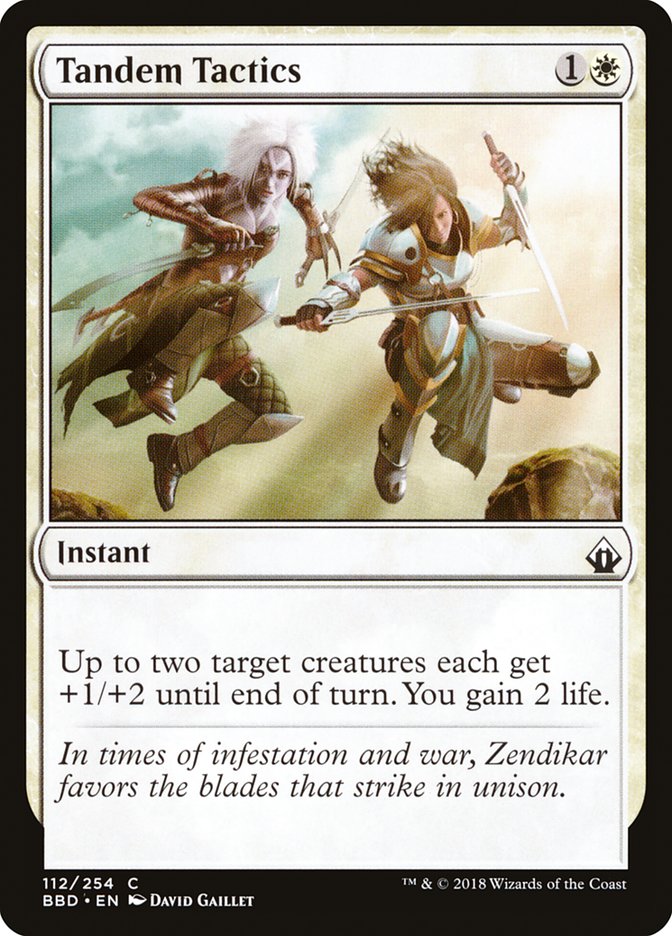 Tandem Tactics [Battlebond] | The CG Realm