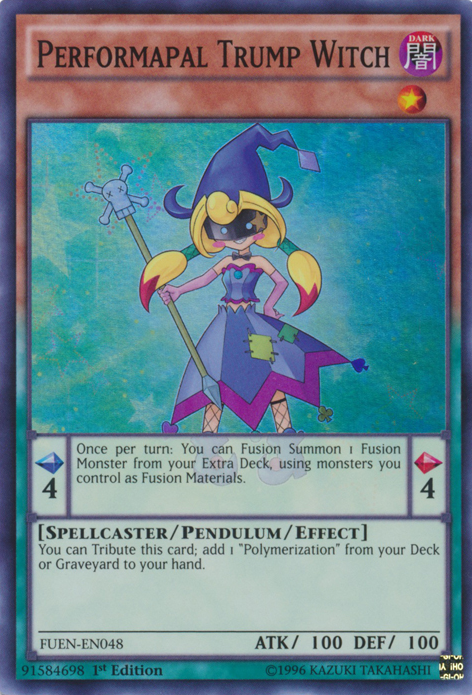 Performapal Trump Witch [FUEN-EN048] Super Rare | The CG Realm