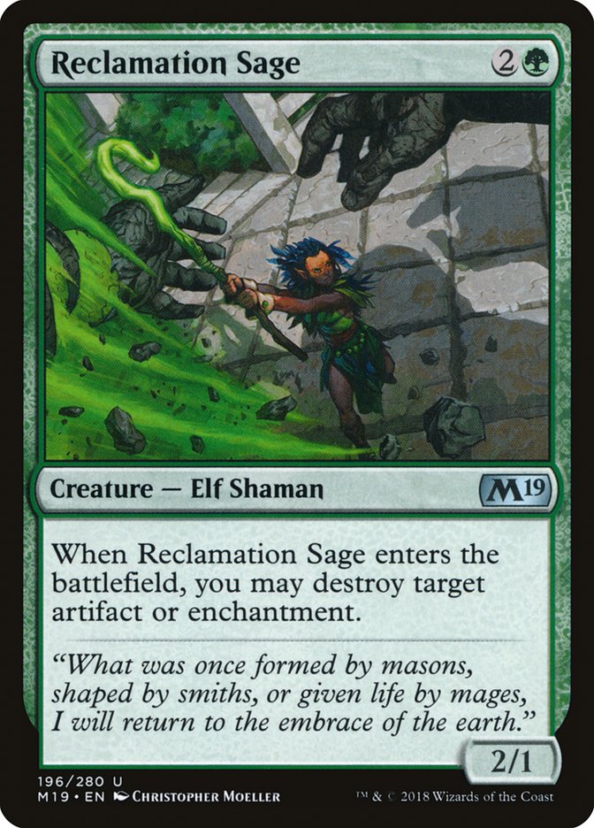 Reclamation Sage [Core Set 2019] | The CG Realm
