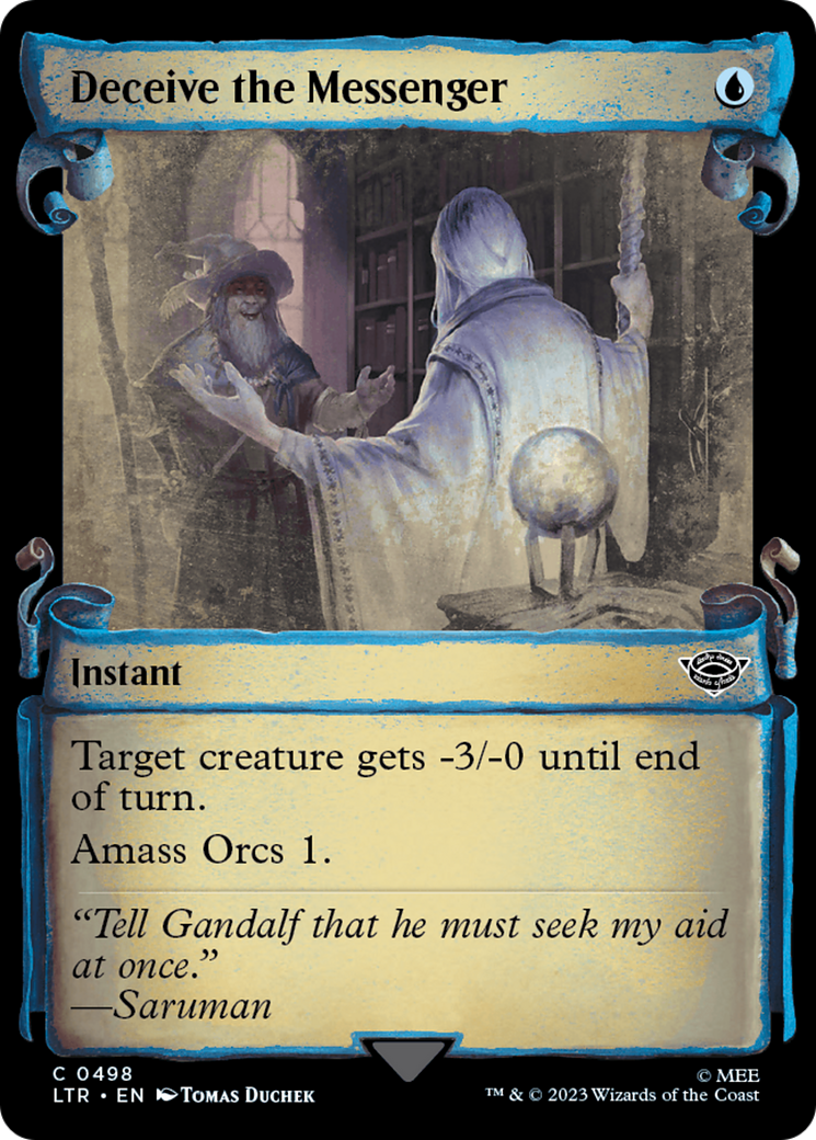 Deceive the Messenger [The Lord of the Rings: Tales of Middle-Earth Showcase Scrolls] | The CG Realm