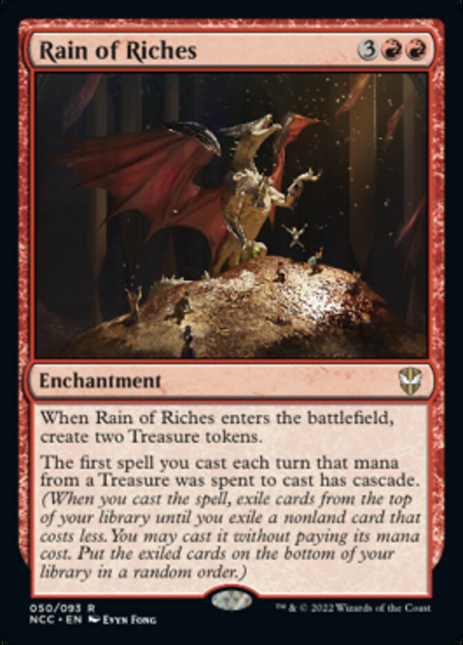 Rain of Riches [Streets of New Capenna Commander] | The CG Realm