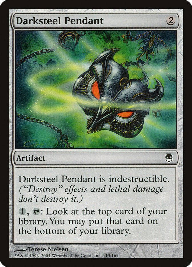 Darksteel Pendant [Darksteel] | The CG Realm