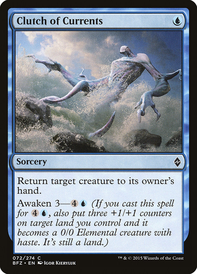 Clutch of Currents [Battle for Zendikar] | The CG Realm