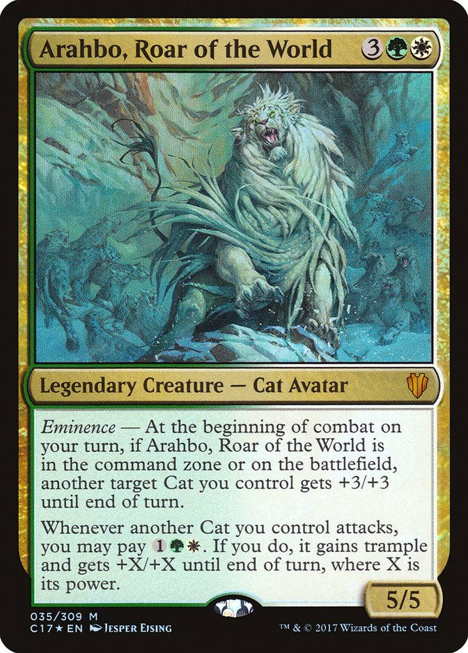 Arahbo, Roar of the World [Commander 2017] | The CG Realm