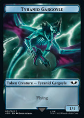 Tyranid (017) // Tyranid Gargoyle Double-Sided Token (Surge Foil) [Warhammer 40,000 Tokens] | The CG Realm