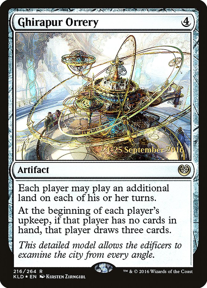 Ghirapur Orrery [Kaladesh Prerelease Promos] | The CG Realm