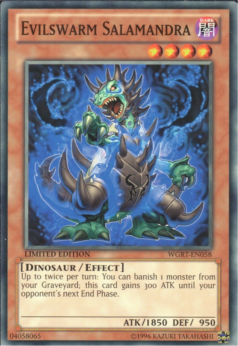 Evilswarm Salamandra [WGRT-EN058] Common | The CG Realm