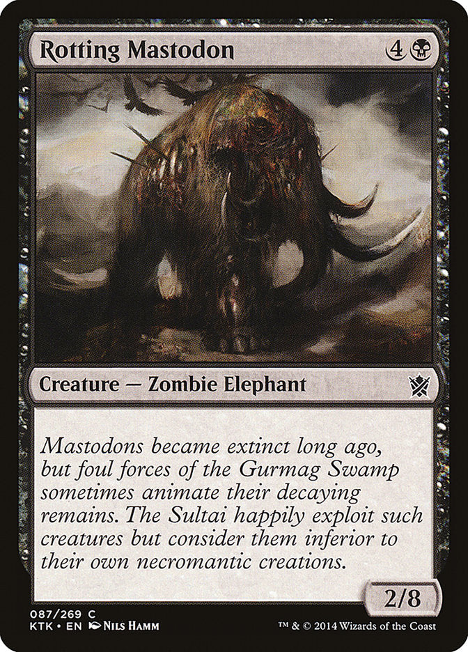 Rotting Mastodon [Khans of Tarkir] | The CG Realm