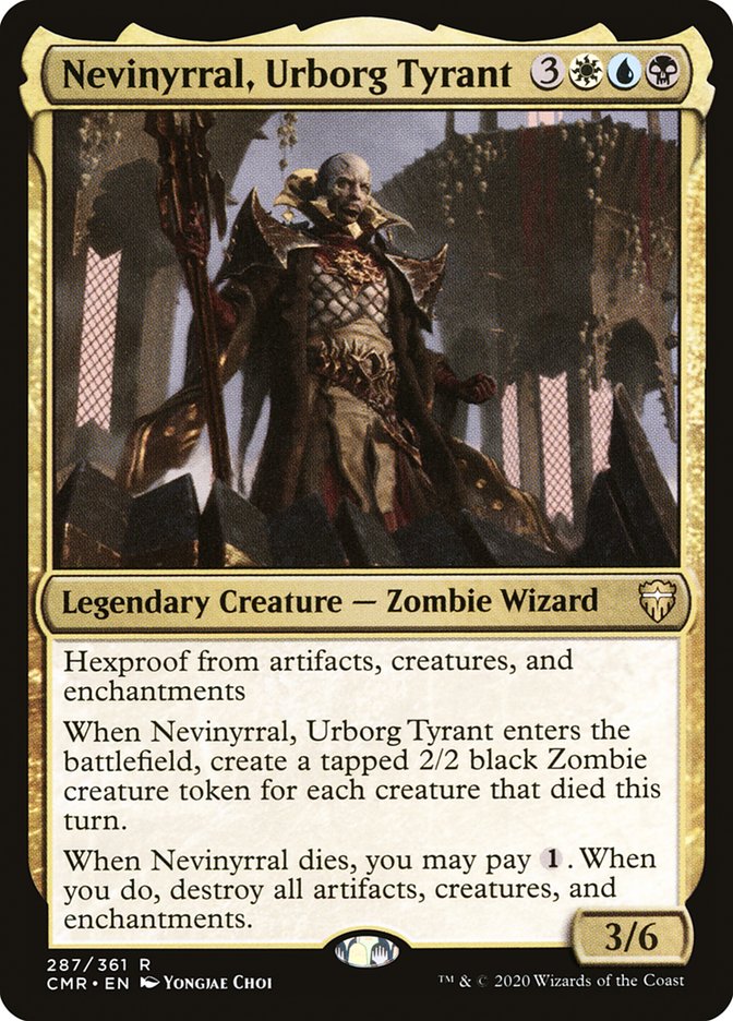 Nevinyrral, Urborg Tyrant [Commander Legends] | The CG Realm