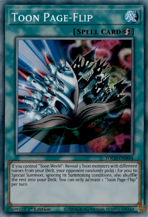 Toon Page-Flip [TOCH-EN004] Collector's Rare | The CG Realm