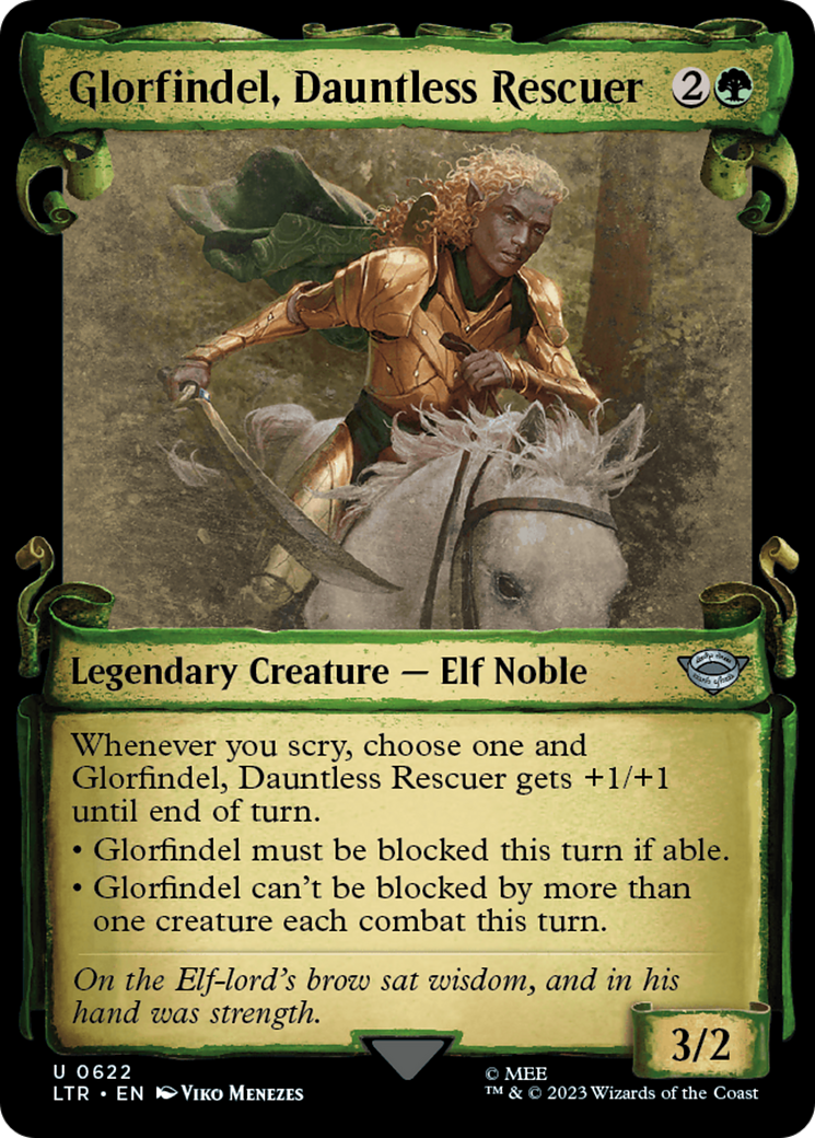 Glorfindel, Dauntless Rescuer [The Lord of the Rings: Tales of Middle-Earth Showcase Scrolls] | The CG Realm