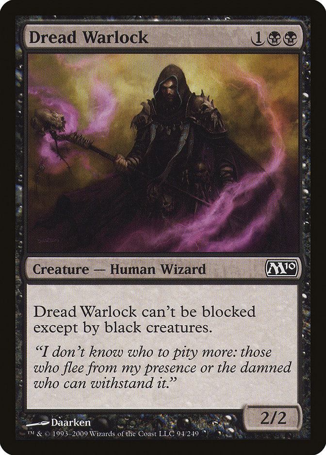 Dread Warlock [Magic 2010] | The CG Realm